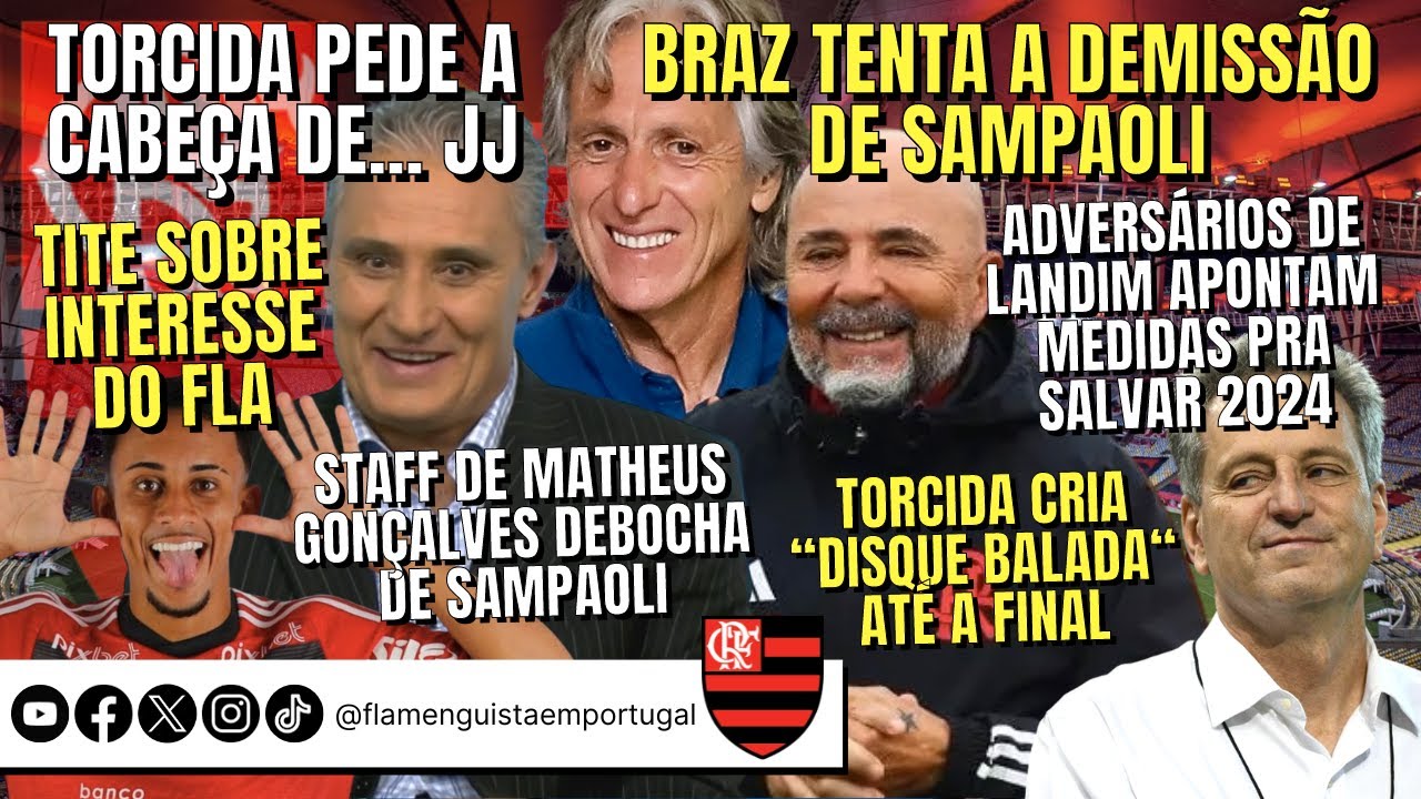 Torcedores do Flamengo pedem demissão de jogadores