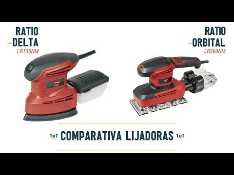Lijadora DELTA vs Lijadora Orbital / Comparativa / Tutuerca