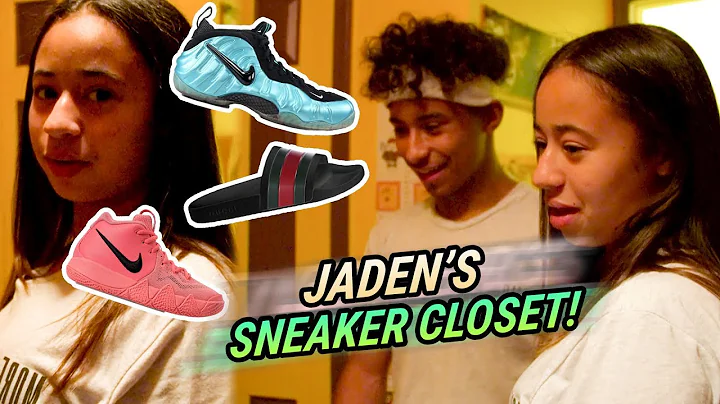 Jaden Newman Has A Better SNEAKER CLOSET Than Juli...