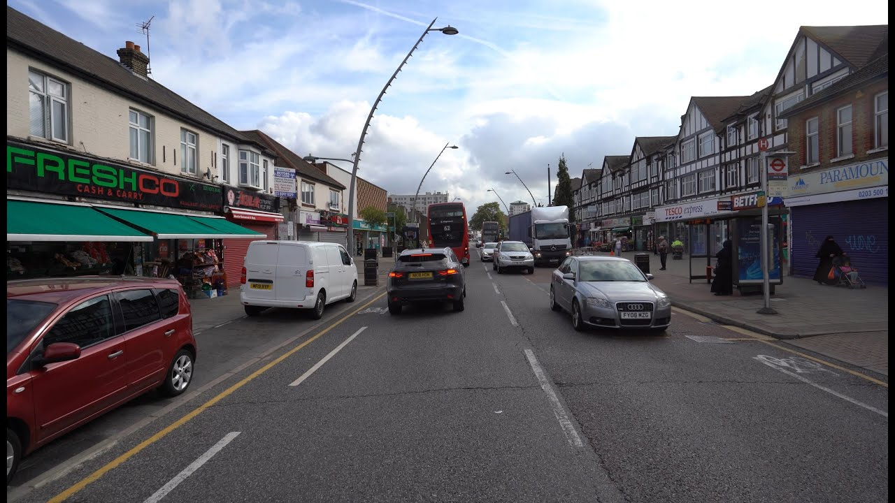 4K London Becontree and Chadwell Heath Station Dagenham 4K East London Drive Journey