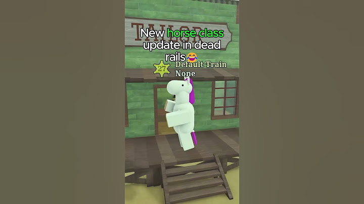 NEW HORSE CLASS in Dead Rails Roblox Update (No Script): Dead Rails Classes Myths Guide #deadrails