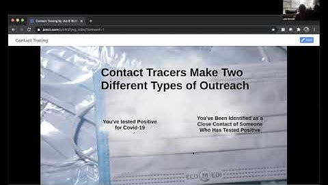 Covid-19 Contact Tracing Presentation