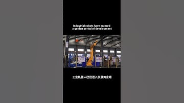 Industrial robots have entered a golden period of development#robot #palletizer #factory #industrial