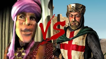 Stronghold Crusader  I Emir vs Lionheart 1v1