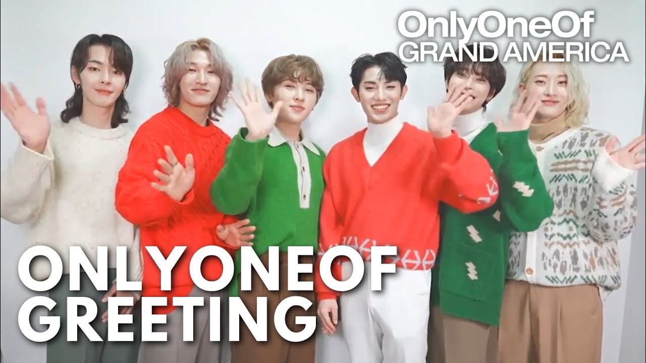OnlyOneOf (온리원오브) Greeting - OnlyOneOf Grand America Tour