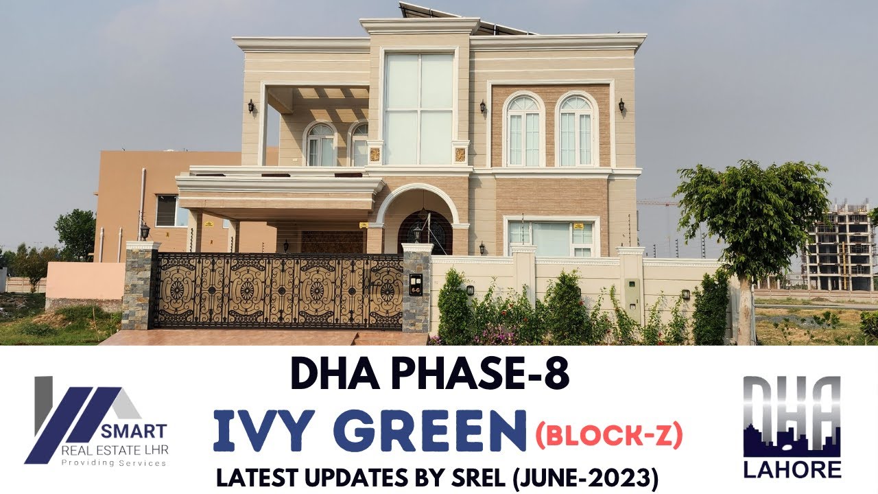 DHA LAHORE PHASE8 IVY GREEN BLOCKZ DETAIL VISIT AND LATEST