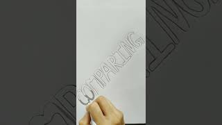 8th(part-1) calligraphy art/COMPARING/ Dsdraws ytshorts viral shorts