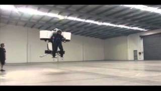 Martin Jetpack - Flight & Unmanned Flight Demonstration [480p]