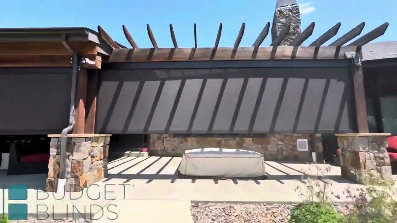 Elevista Outdoor Shades by Budget Blinds