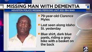 Search underway for 79-year-old missing man with dementia last seen on Houston's south side