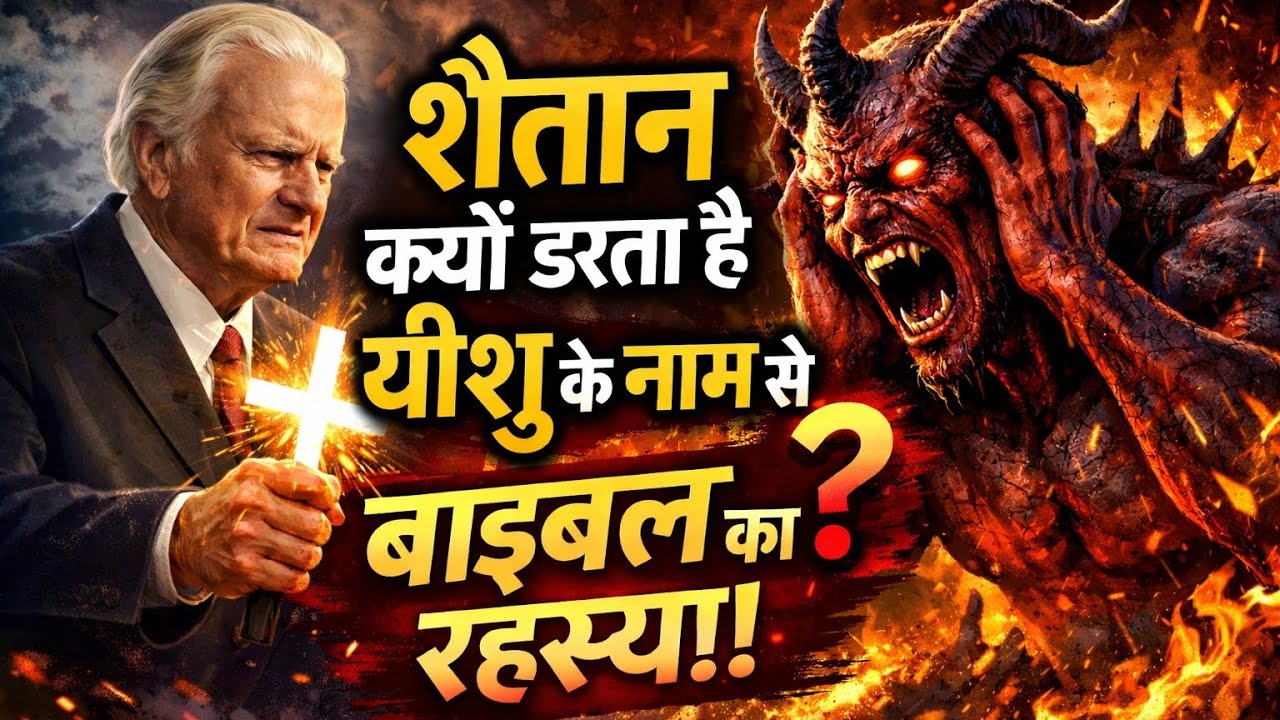 शैतान क्यों डरता है यीशु के नाम से बाइबल का रहस्य #billygraham 
