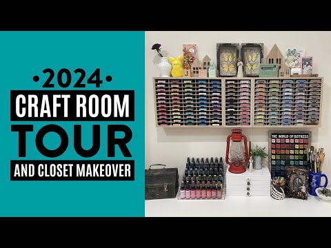 Craft Room Tour 2023 - 17turtles Juliana Michaels