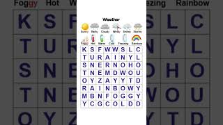 word search || find the words in image