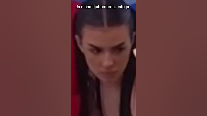 Nisam ljubomorna - isto ja  andjelo anita elita 7 zadruga