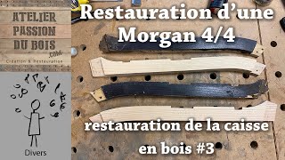 Restauration Morgan 4/4 - 14 - La caisse en bois #3
