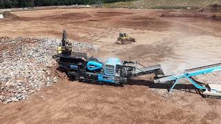 Straight from commissioning to crushing! | New MESDA J10H Hybrid Jaw Crusher | Collins Earthworks Straight from commissioning to crushing! | New MESDA J10H Hybrid Jaw Crusher | Collins Earthworks