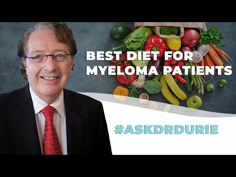 What is the best diet for myeloma patients to build a strong immune system?