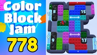 Color Block Jam Level 778 Solution