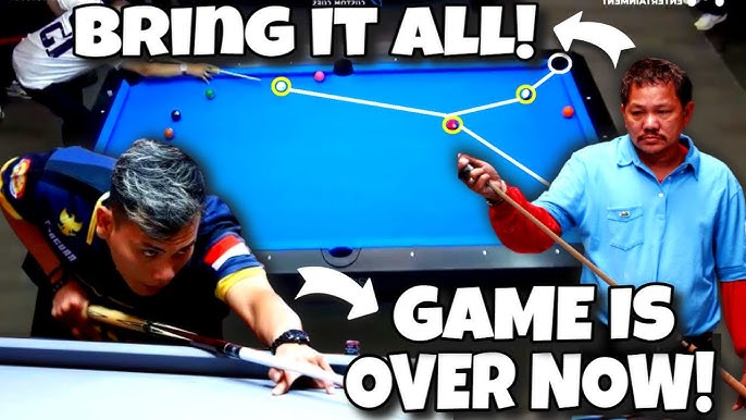 Who's the Real 10-Ball Master Efren Reyes at 69 Year Old or Punguan  Sihombing an Indonesian at 27?