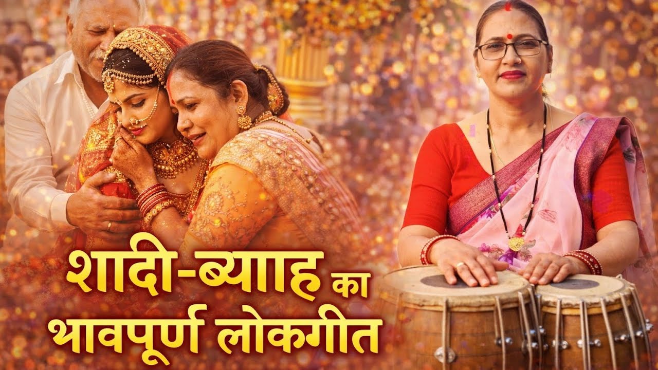 शादी-ब्याह का भावपूर्ण लोकगीत । गीता पटेल 