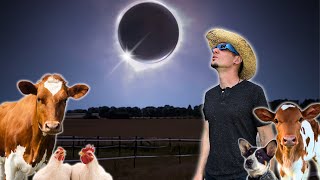 What Happens on a Farm in the PATH OF TOTALITY?! (eclipse special)
