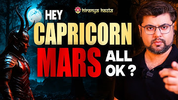 Capricorn Mars and Afflicted Saturn | Analysis by Punneit