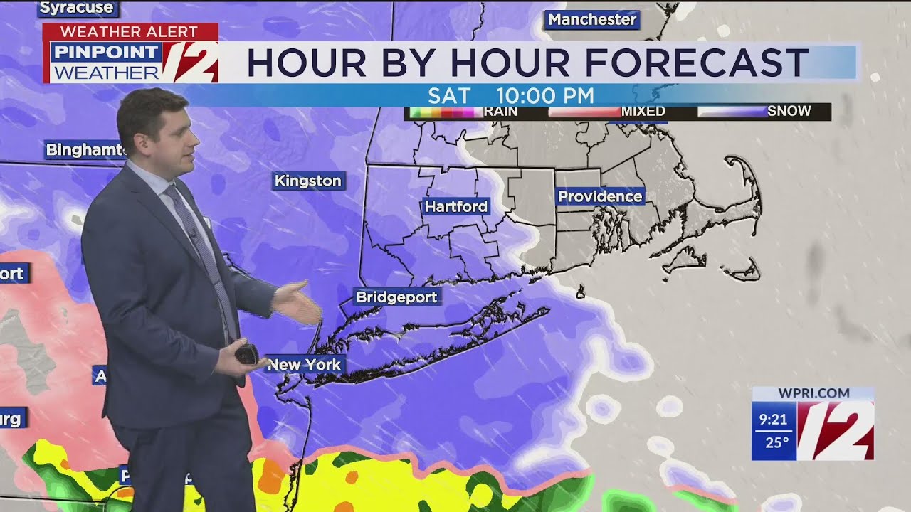 WPRI 12 Weather Forecast 2/8/25: Winter Storm Warning Issued; Plowable ...