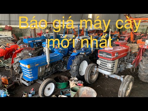 Video Báo giá máy cày tại bãi một số dòng kubota , ford ,... - youtube