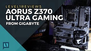 Aorus Z370 Ultra Gaming Review for 8th Gen Coffee Lake CPUs