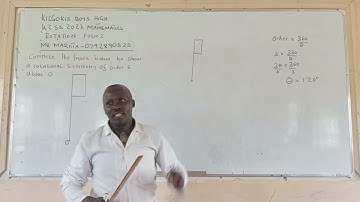 kcse revision maths:Rotational symmetry