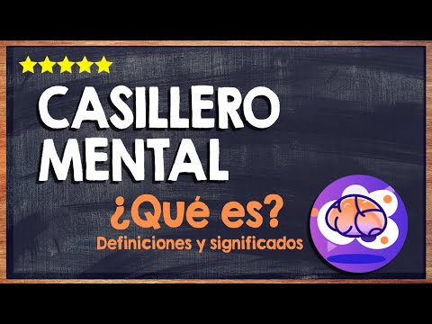 ¿Qué significa casillero mental? 🙏 Explicación de la teoría 🙏