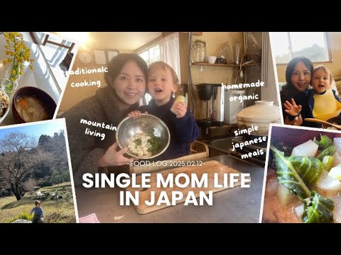 Japanese Single Mom's Simple Food Log Life in the Mountains