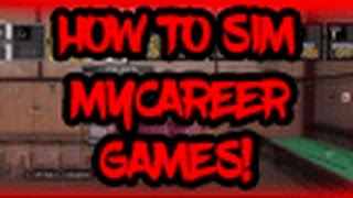 17 nba 2k17 how to sim games Full Guide 17 nba 2k17 how to sim games Full Guide