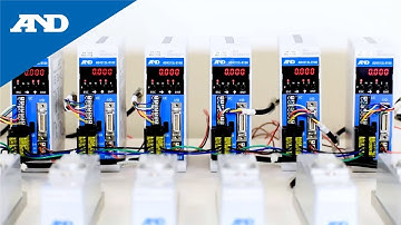 Example of when using multiple units - AD4212L-R50 / AD4212L-R100 Weigh Module
