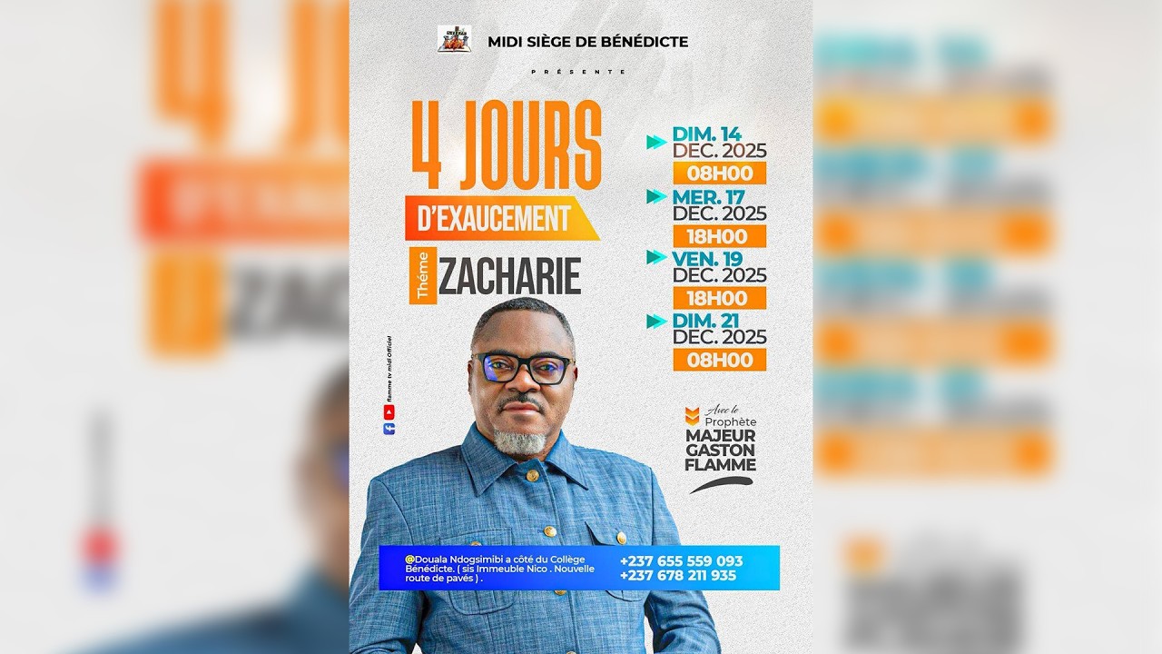 PETIT DÉJEUNER PROPHÉTIQUE BY PROPHÈTE MAJEUR GASTON FLAMME