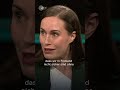 Sanna Marin: Deshalb ist die Verteidigungsbereitschaft Finnlands so groß | #short #finnland