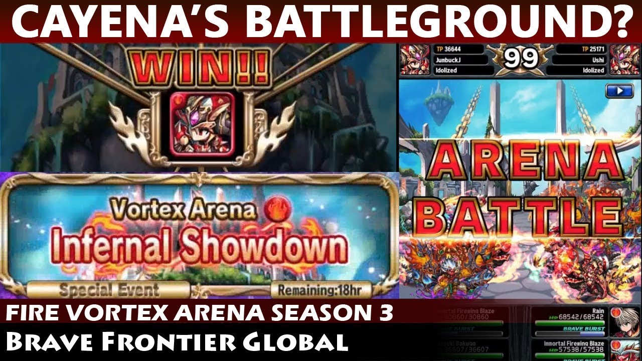 Omni Cayena's Battleground? Infernal Showdown Season 3 (Brave Frontier Global)