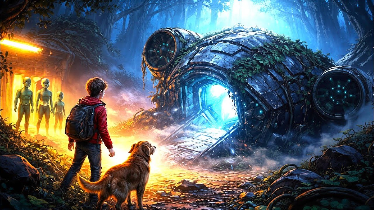 An Alien Family Abandoned a Human Boy and His Dog — Until an Ancient Spaceship Made Them Regret It!
