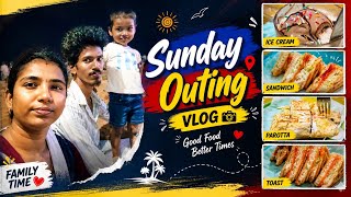 ✨Sunday Outing Vlog 😍 | Family Time + Food Fun 🍔🍫 🤩💕🌊🏝️#viral #beachvlog #sundayouting 