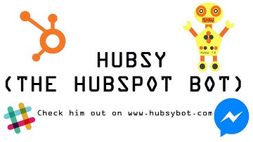 Hubsy the HubSpot Bot (2nd Place AWS ChatBot Hackathon 2017)
