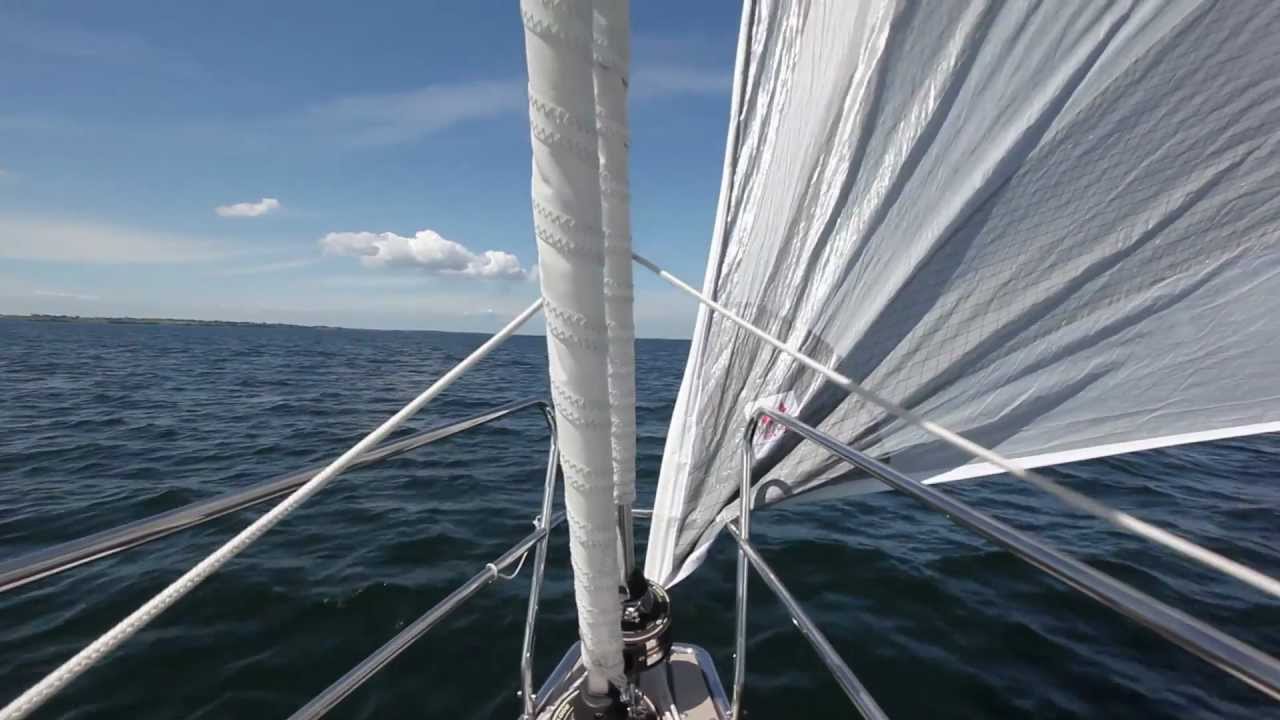 Die Adhare, eine Sirius 32DS, im Kleinen Belt - 2012