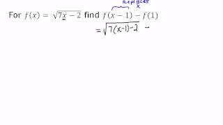 Lesson 18 Number 5 Function Notation