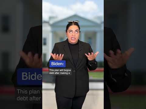 poster for Biden admin. to forgive $39 billion in student loans
