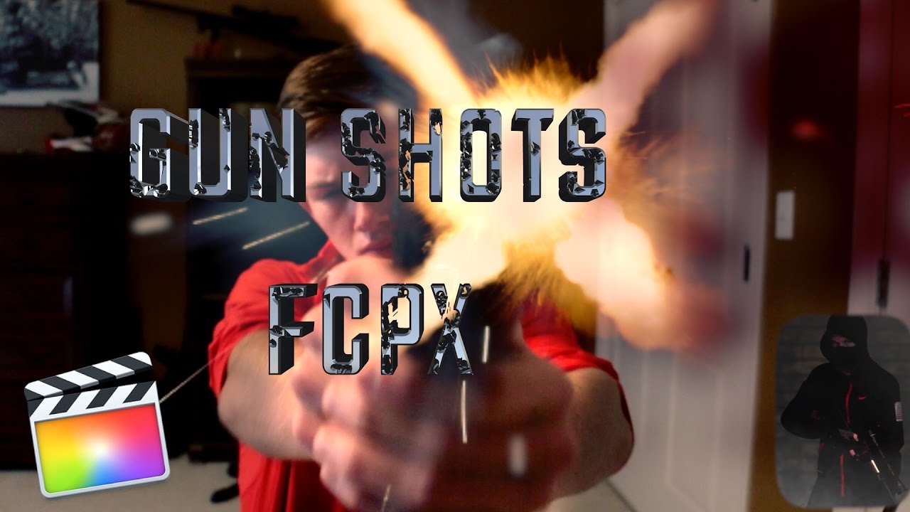 Muzzle Flashes for gun effects|Final Cut Pro X Tutorial|Saulstinator