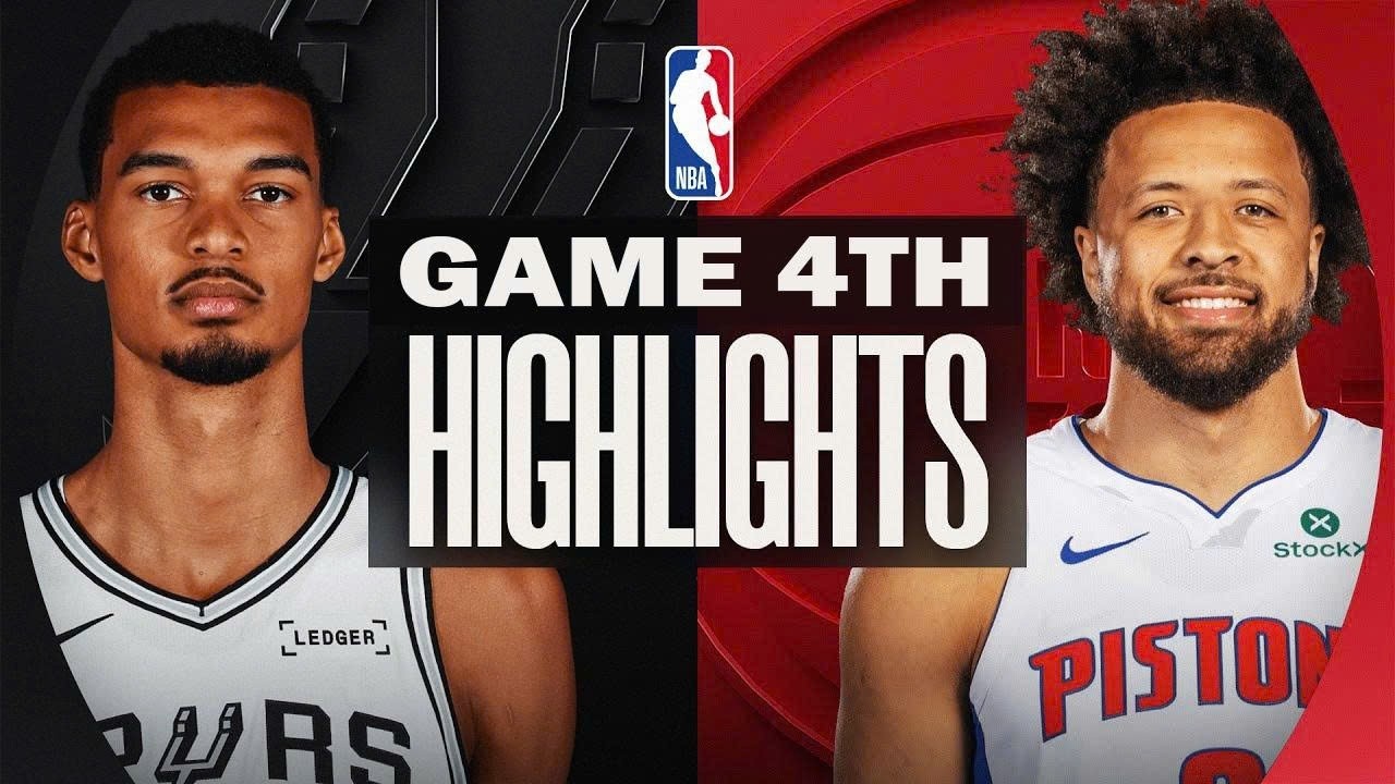 San Antonio Spurs vs Detroit Pistons Game 4th Highlights - February 23,2026 | NBA