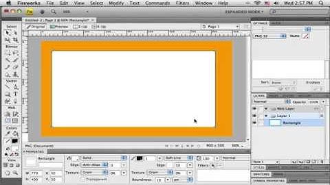 Tutorial: Web Layout in Adobe Fireworks CS4