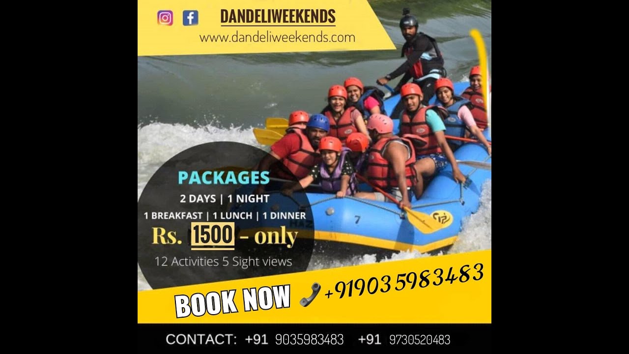 Dandeli Tour Packages | Book Dandeli Packages | Dandeli Weekends | 09035983483 | dandeliweekends.com