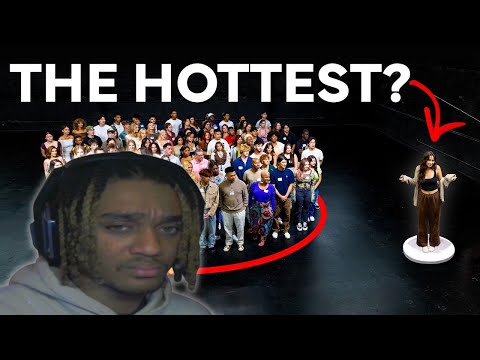 Can 100 Strangers Find the Hottest Person? REACTION