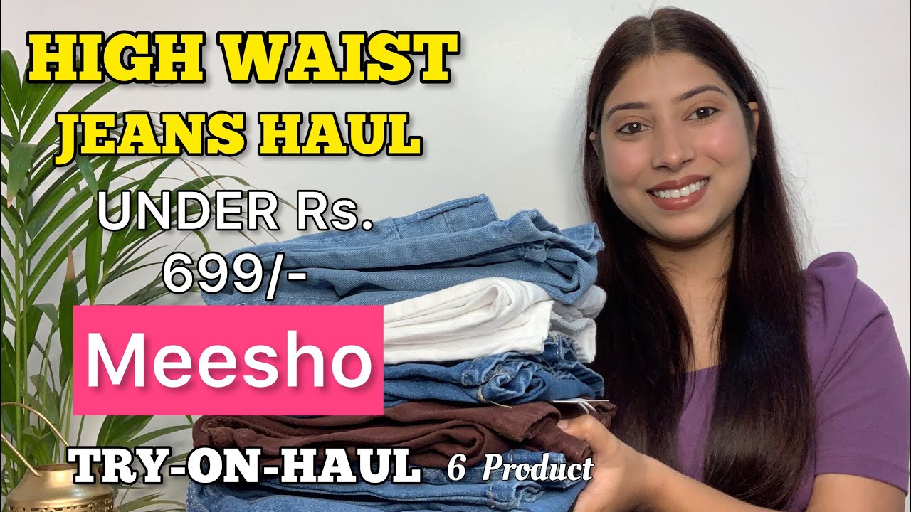 *Trendy* MEESHO Jeans Haul!❤️| Under ₹699 | Try On Haul | Payal Singh 