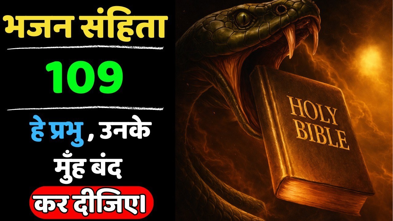 🔥भजन संहिता 109 | शत्रु की साजिश होगी नाकाम | शक्तिशाली प्रार्थना